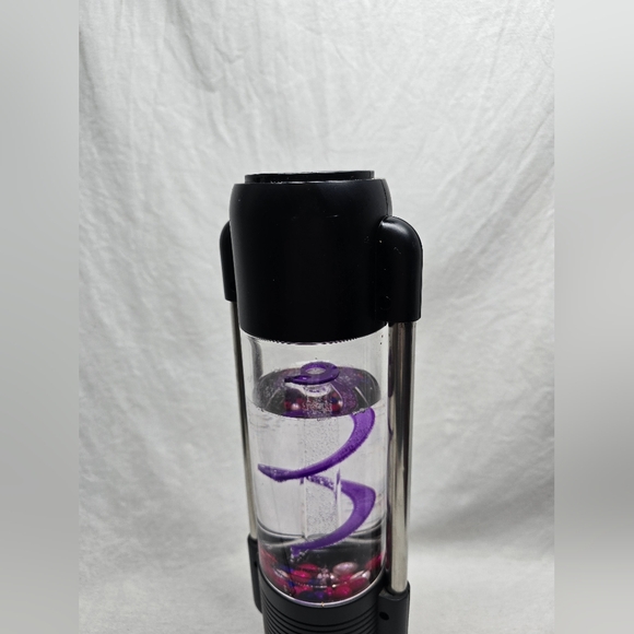 Kenart Spiral Ball Water Lamp Motion 90s Light Up Black KL-108 Parts Only - Picture 10 of 12